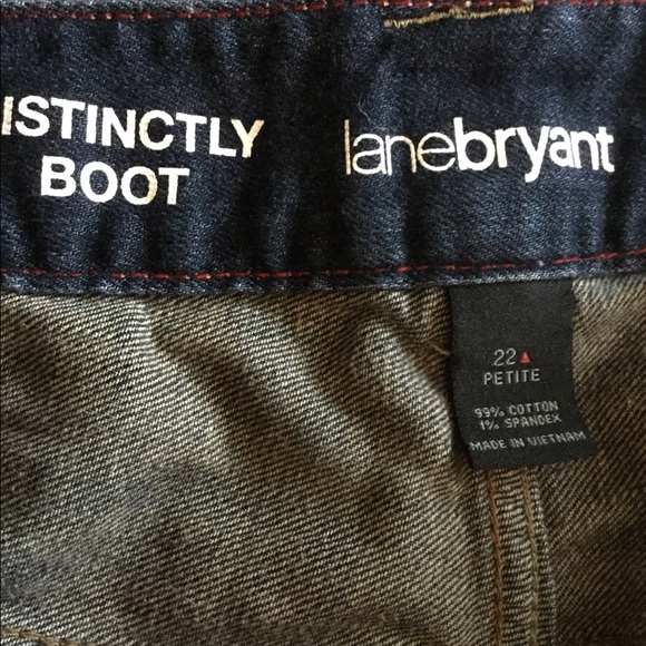 Petite Plus Size Boot Cut Jeans - Picture 3 of 6